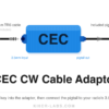 CEC CW Cable for Quansheng UV-K5 (V1)
