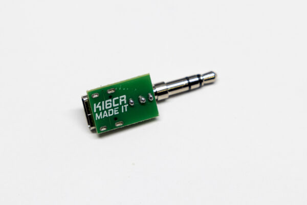 USB-C to 3.5mm - Quansheng CW Adapter (UV-K5 Ver 3)